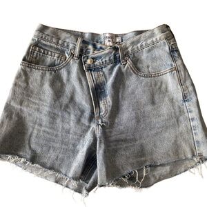 Princess Polly Blue Vintage Jean Shorts